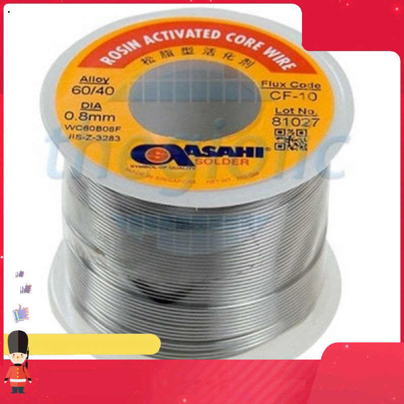 Thiếc Hàn 1.2 Sn60 Pb40 500G Asahi Smart.hcm