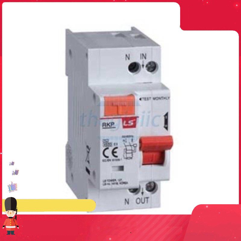 RKP 1P+N C25A Aptomat MCB LS 1P+N 25A Smart.hcm