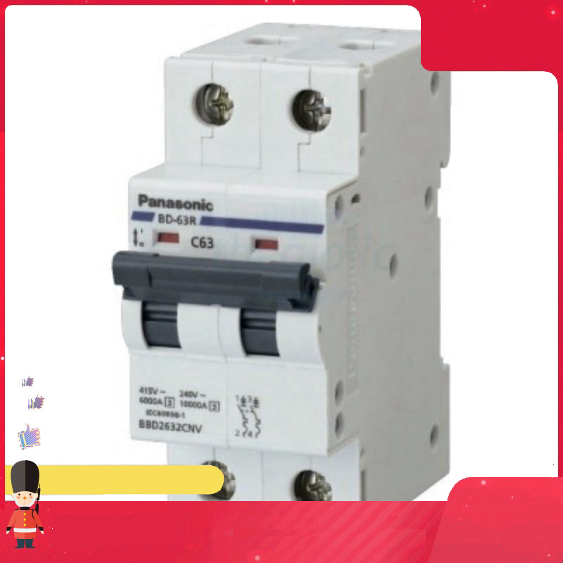 BBD2402CNV Aptomat MCB Panasonic 2 Cực 40A Smart.hcm