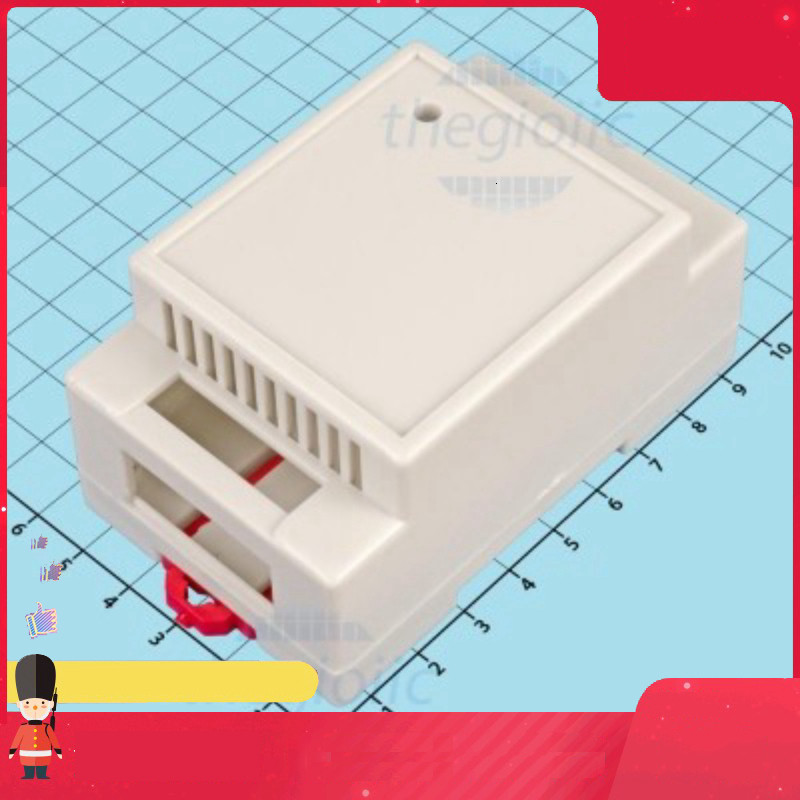 Hộp Nhựa PLC Trắng 88x55x44 Smart.hcm