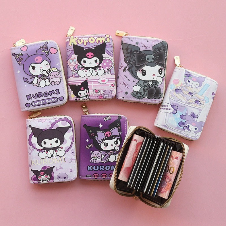 Ví Mini Dáng Ngắn Họa Tiết Kuromi Và Capybara Siêu Hot Mẫu Mới Nhất 🎀 Anan.2store