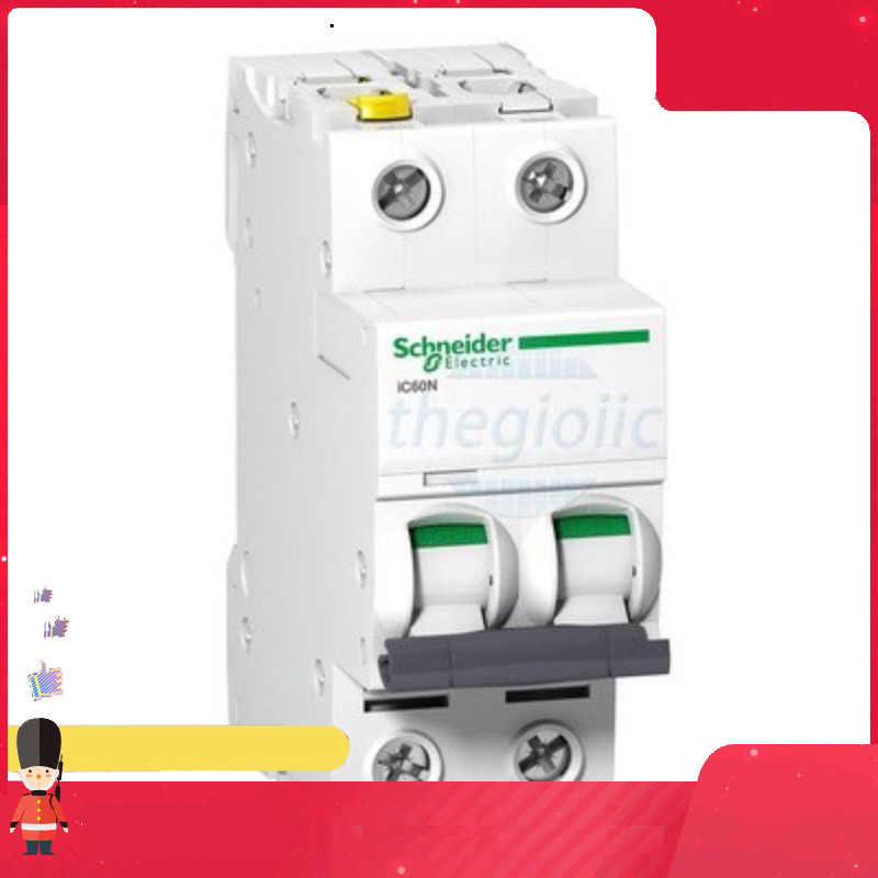 A9F74250 Aptomat MCB Schneider 2 Cực 50A Smart.hcm
