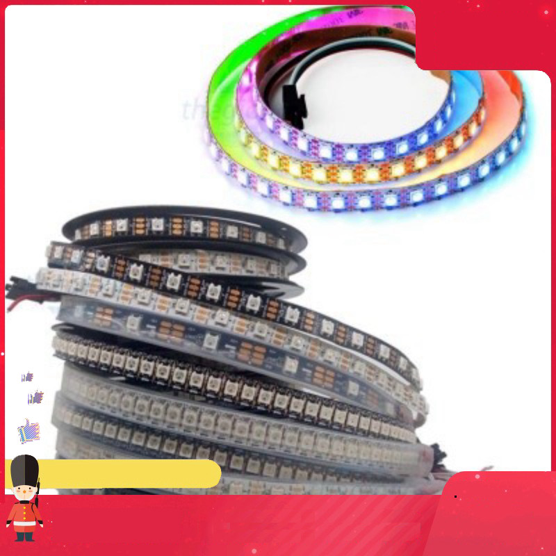 LED Dây 5050 RGB WS2812 60 LED/m 5VDC Dài 1m Smart.hcm