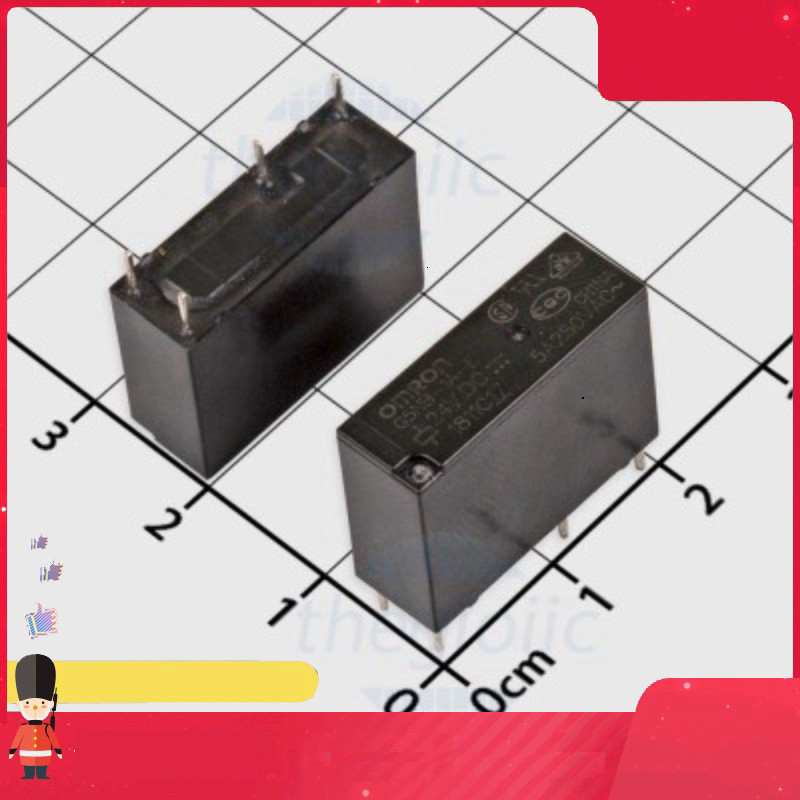[2 Cái]- G5NB-1A-E-24VDC Rơ Le 24VDC 5A SPST-NO 4 Chân Smart.hcm