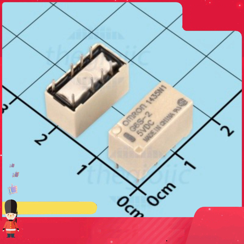 G6S-2-DC5 Rơ Le 5VDC 2A DPDT 8 Chân Smart.hcm