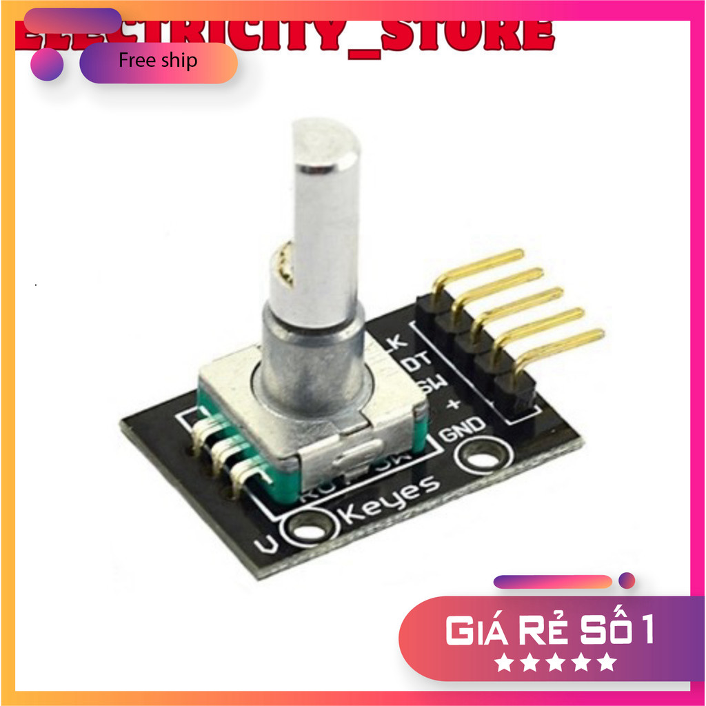 Encoder module KY-040 Thế Giới Chip