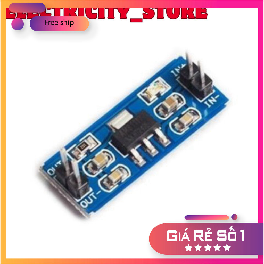 [3 Cái]- Module nguồn AMS1117 3.3V Thế Giới Chip