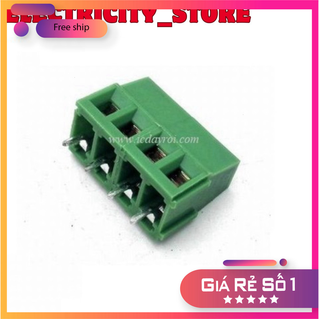 [10 Cái]- Domino KF128-4P-5.08MM Thế Giới Chip