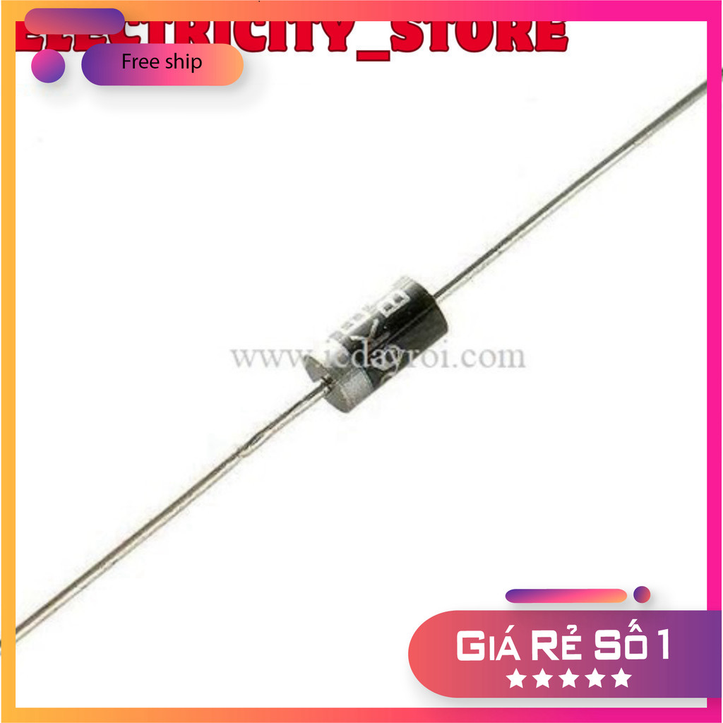 [20 Cái]- Diode TVS P6KE15A 600W 15V DIP Thế Giới Chip