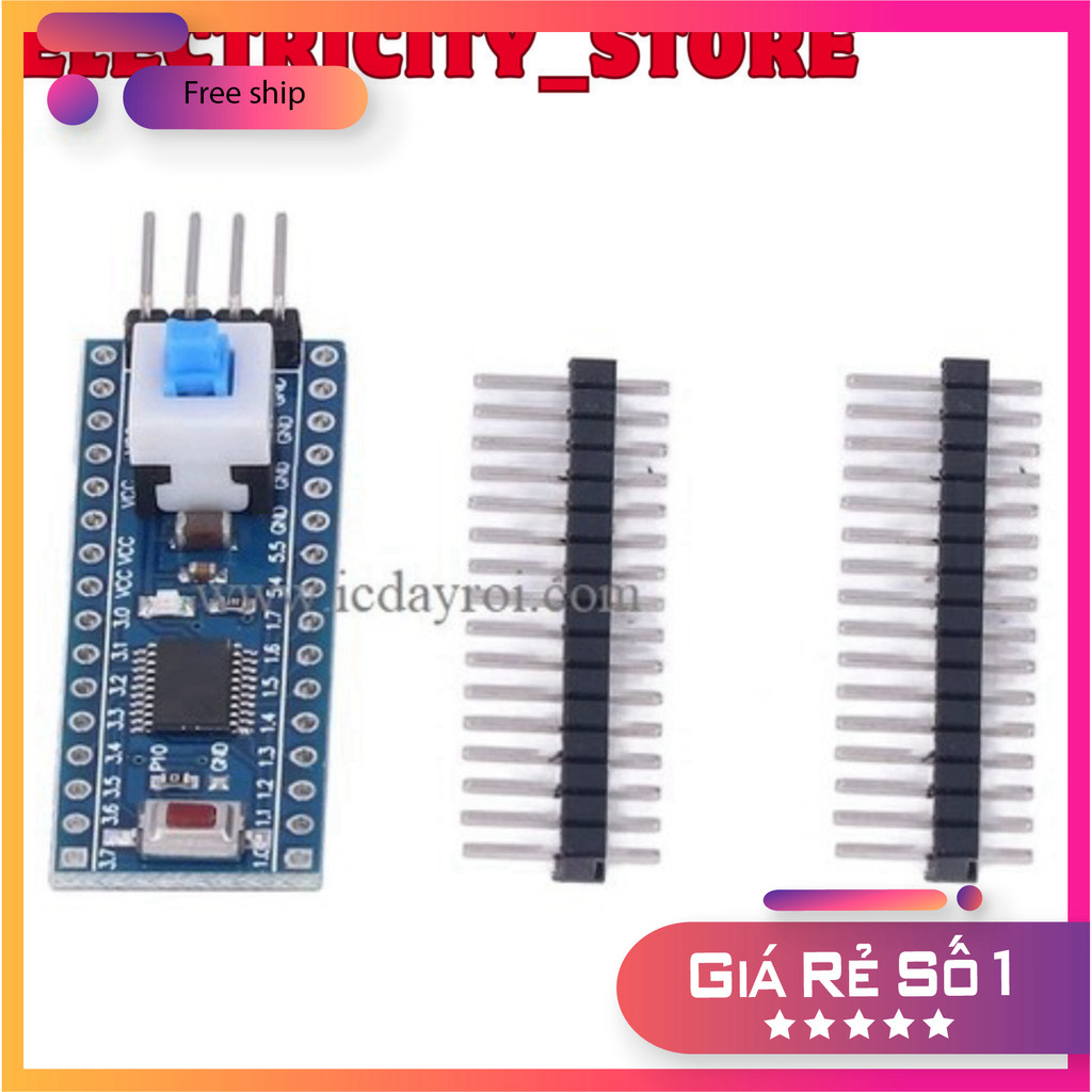 Kit phát triển 8051 STC15W408AS Thế Giới Chip
