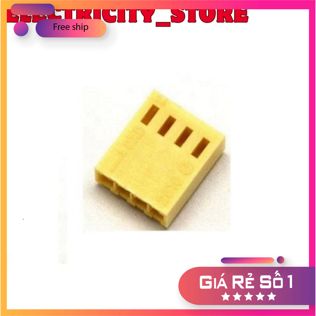 [100 Cái]- KF2510-4P-2.54MM cái Thế Giới Chip