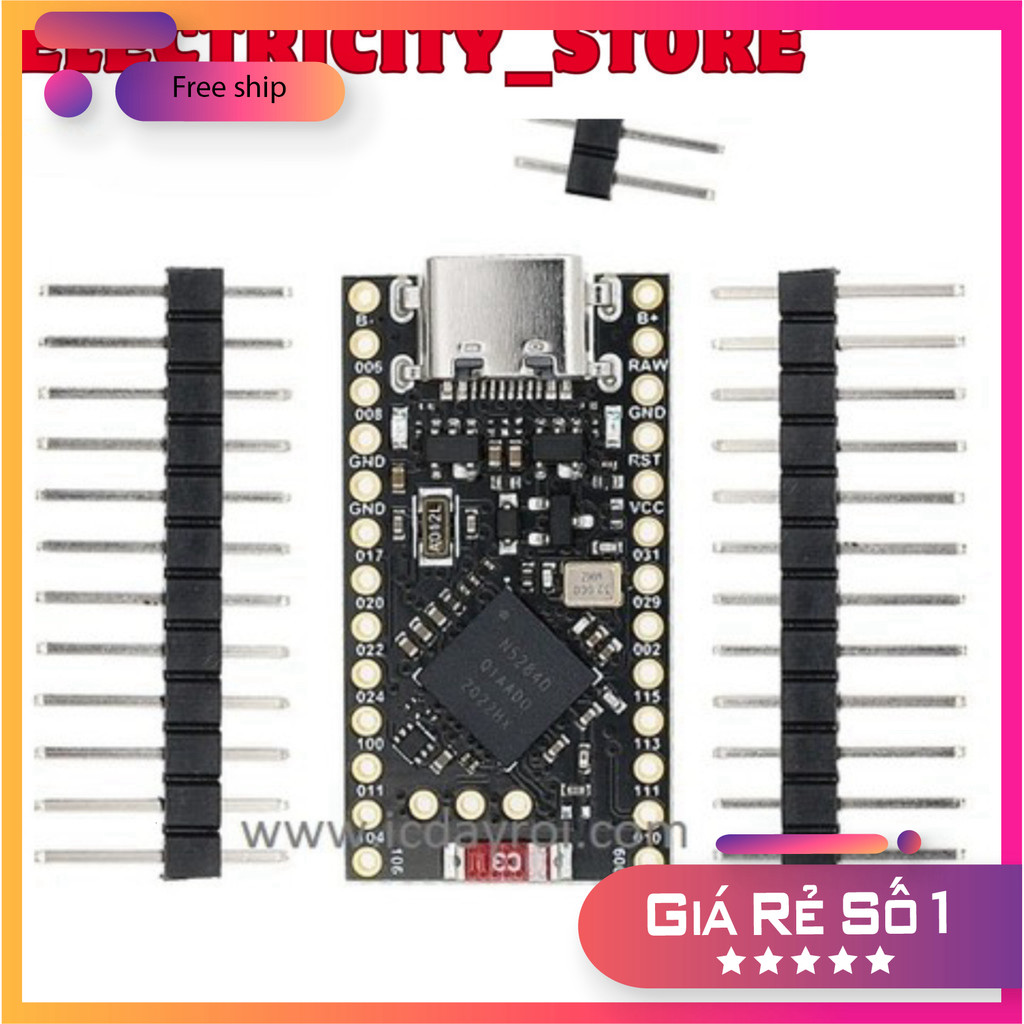 Kit phát triển Promicro NRF52840 Thế Giới Chip