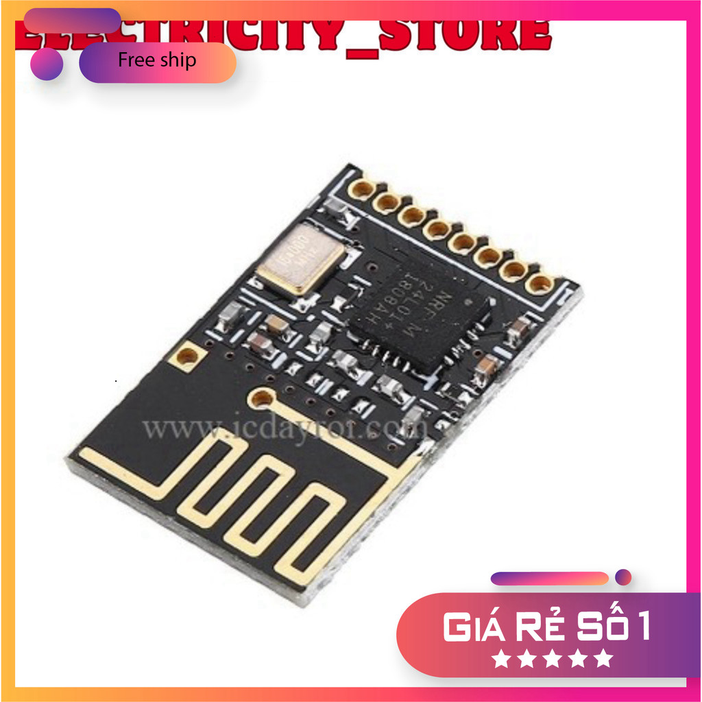 Mạch thu phát RF NRF24L01 mini Thế Giới Chip