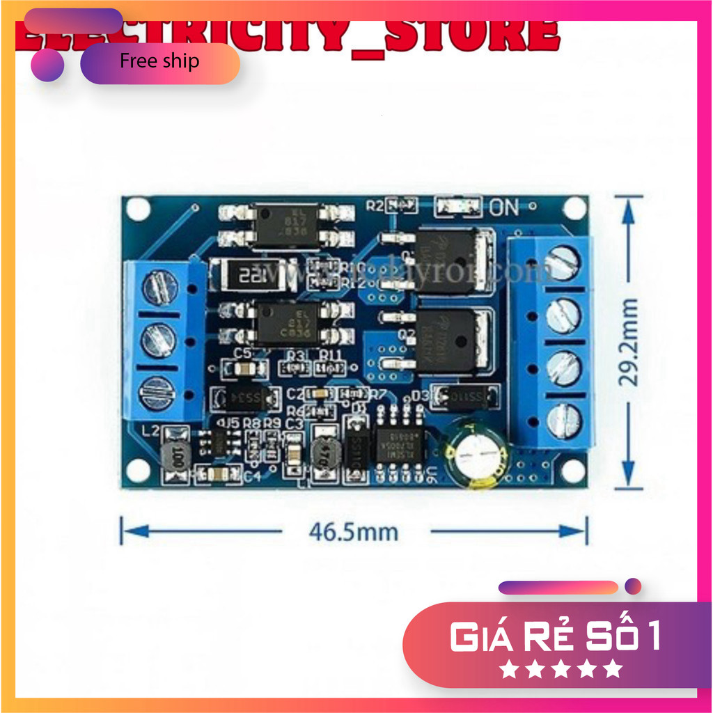 Mạch công suất mosfet DC PWM 600W Thế Giới Chip