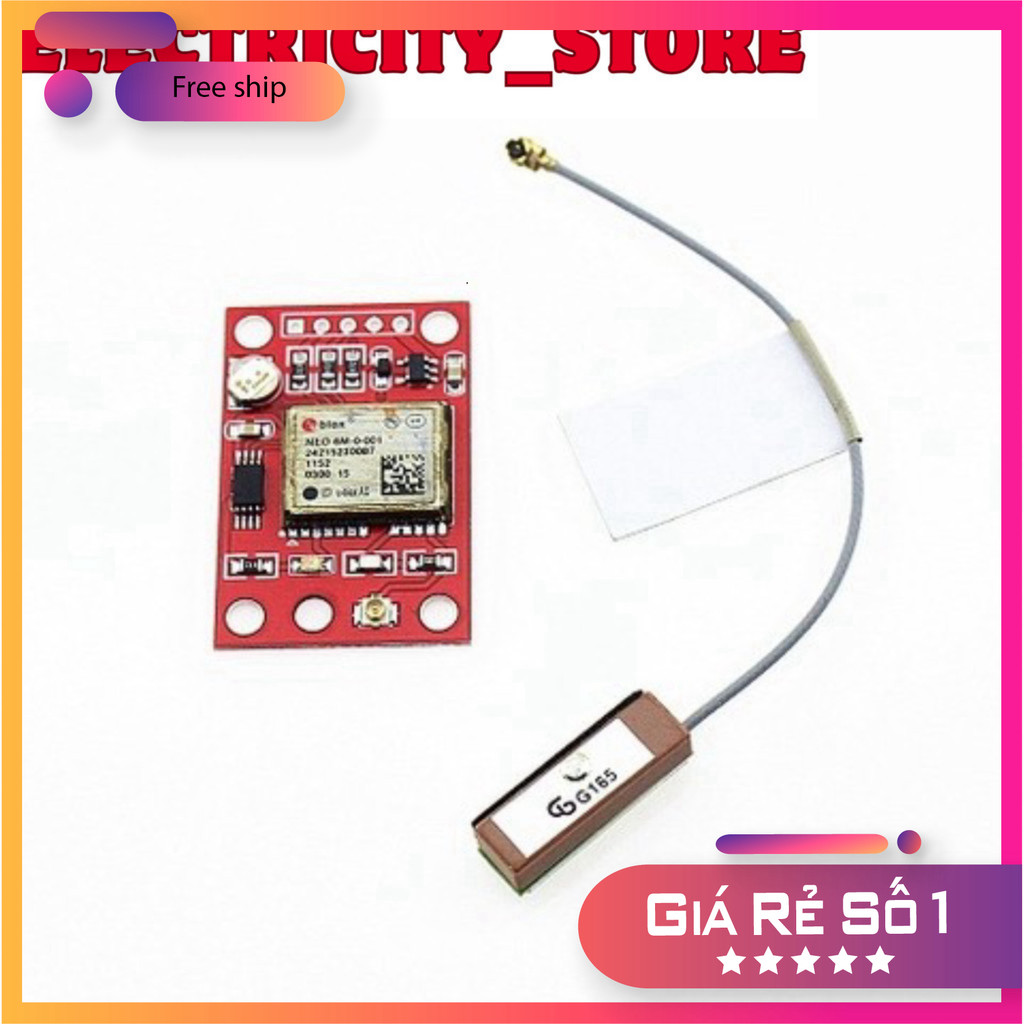 Module GPS GY-NEO 6M V2 Thế Giới Chip