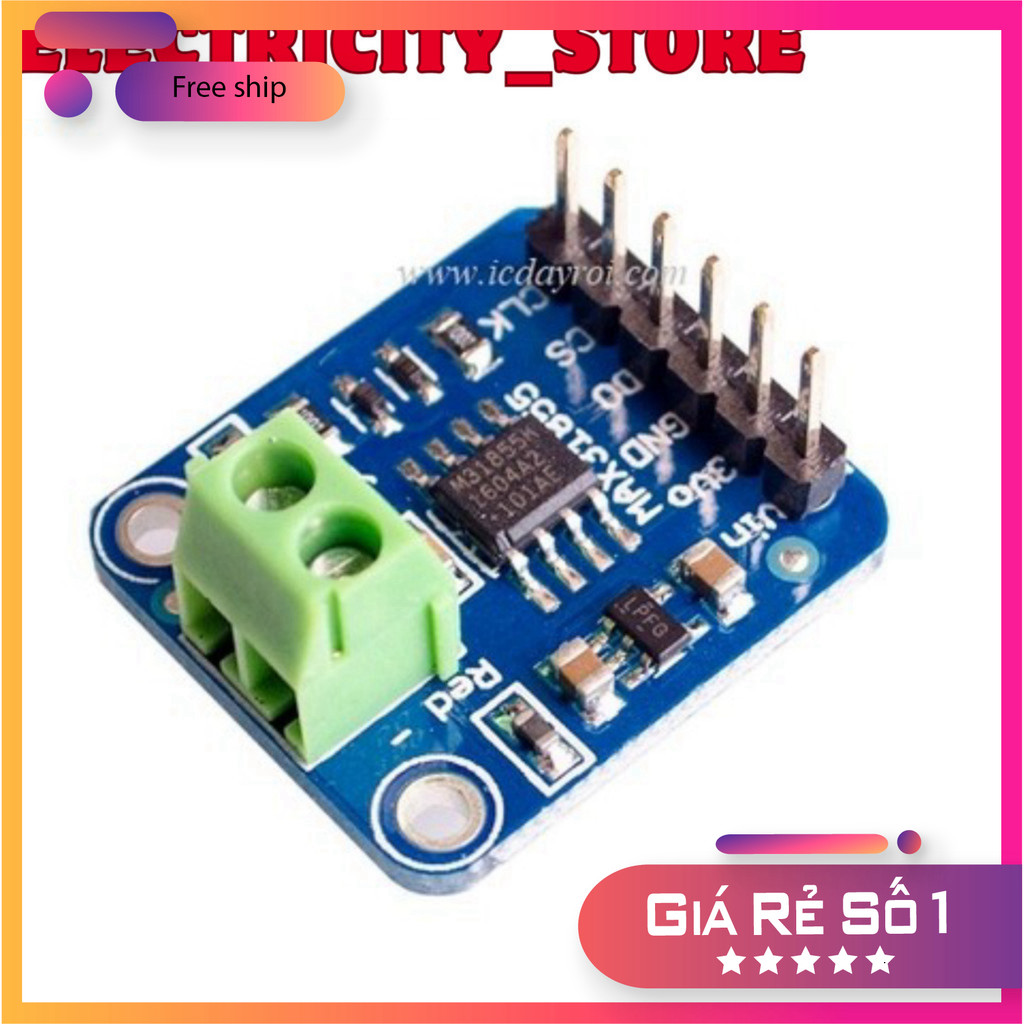 Module cảm biến nhiệt độ loại K, giao tiếp SPI MAX31855 Thế Giới Chip