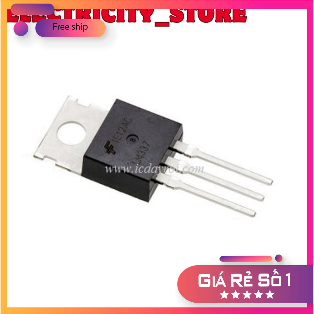 [3 Cái]- LM337T Thế Giới Chip
