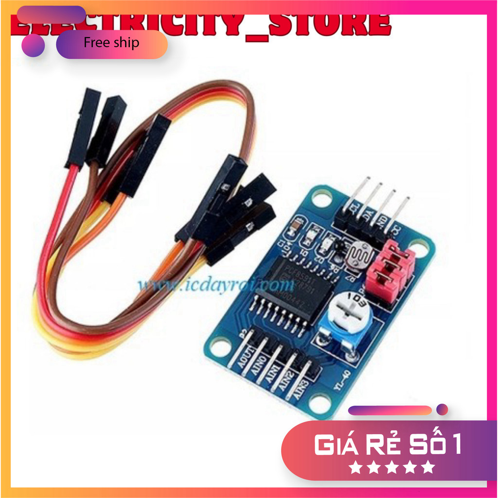 Module chuyển đổi AD-DA PCF8591 Thế Giới Chip