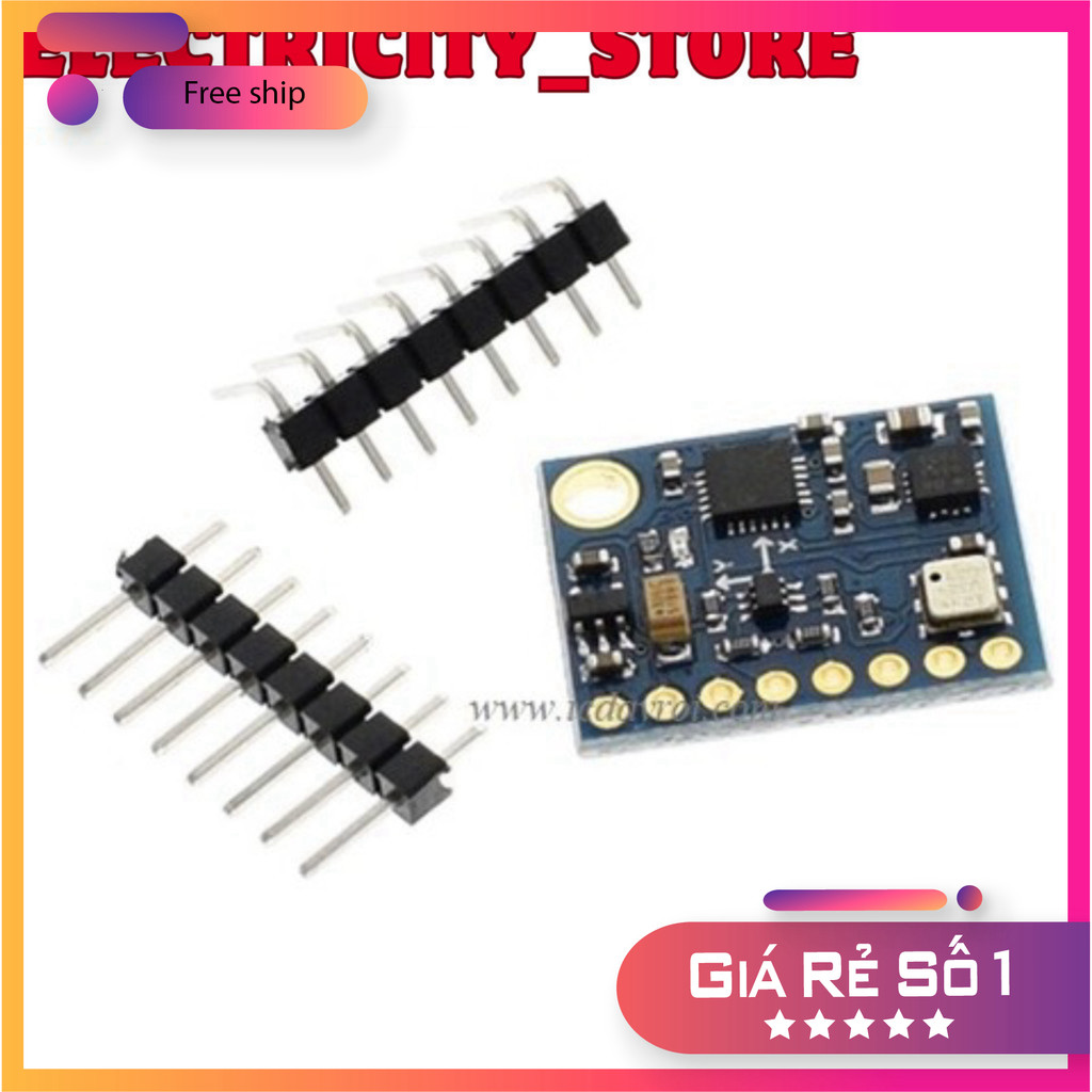 Cảm biến GY-87 10DOF MPU6050 HMC5883L BMP180 Thế Giới Chip
