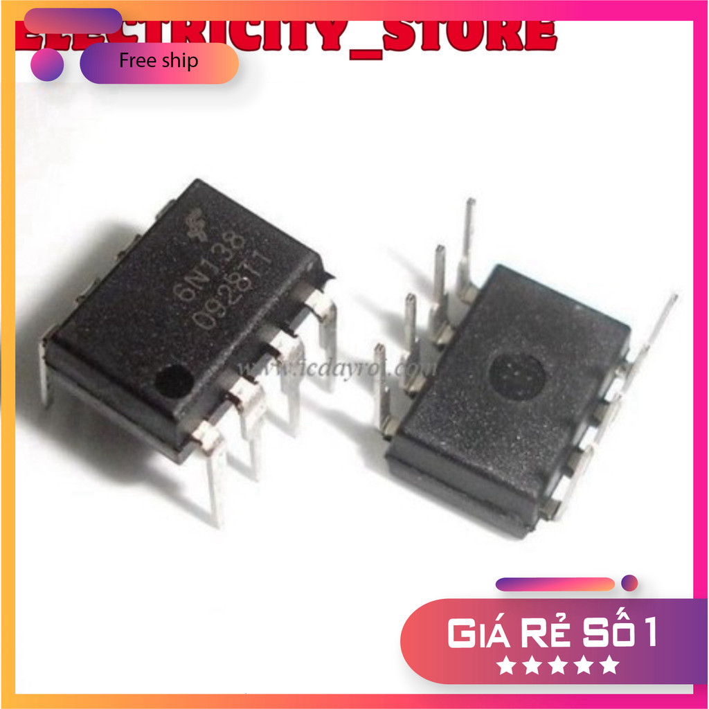 [2 Cái]- 6N138 Thế Giới Chip