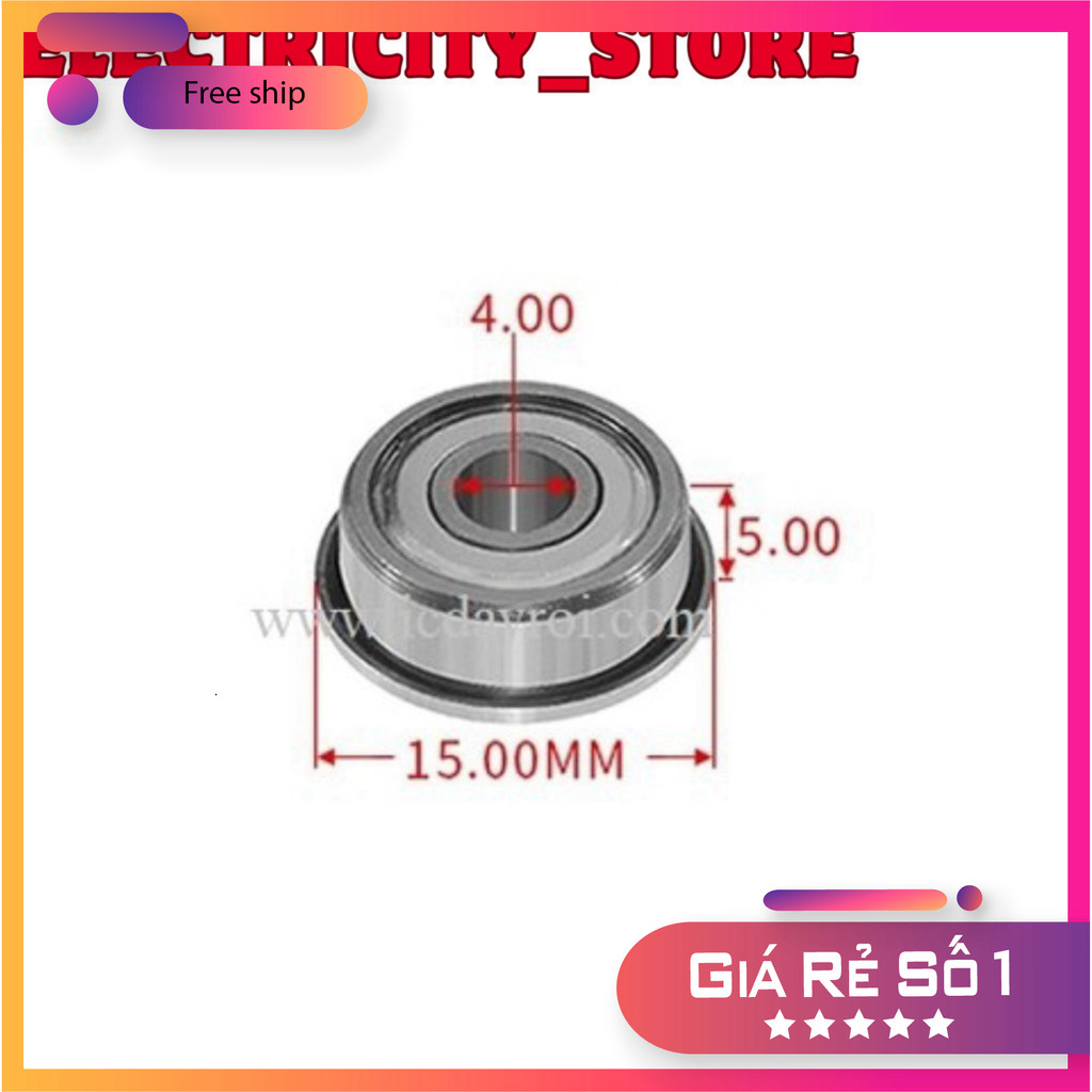 [2 Cái]- Vòng bi F624zz Thế Giới Chip