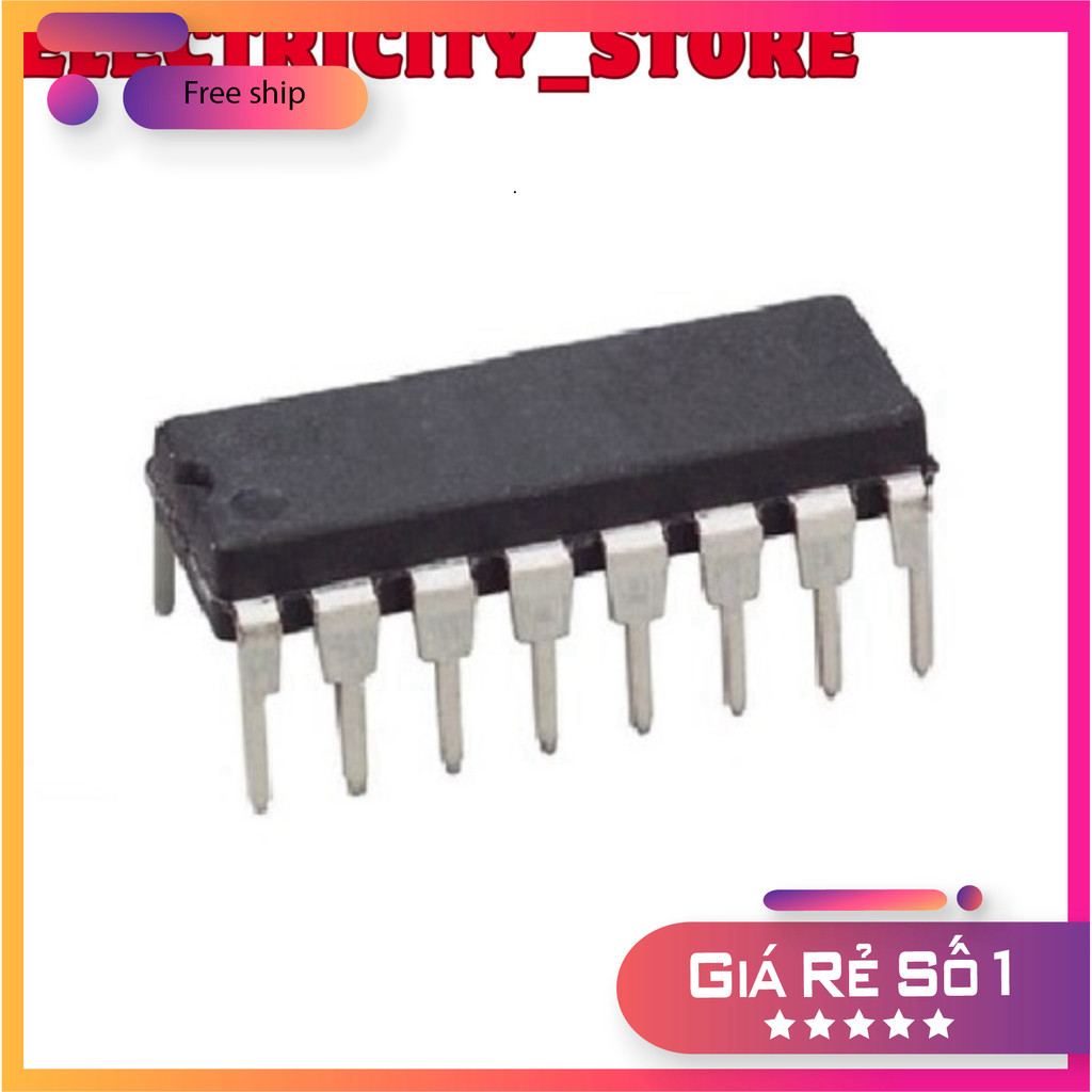 [5 Cái]- 74HC165N Thế Giới Chip