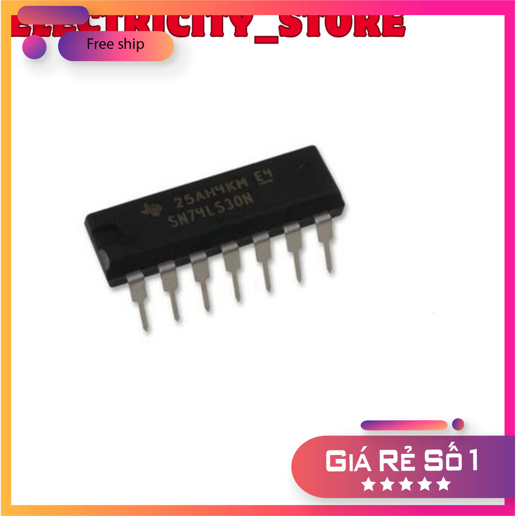 [3 Cái]- 74LS30 DIP14 Thế Giới Chip