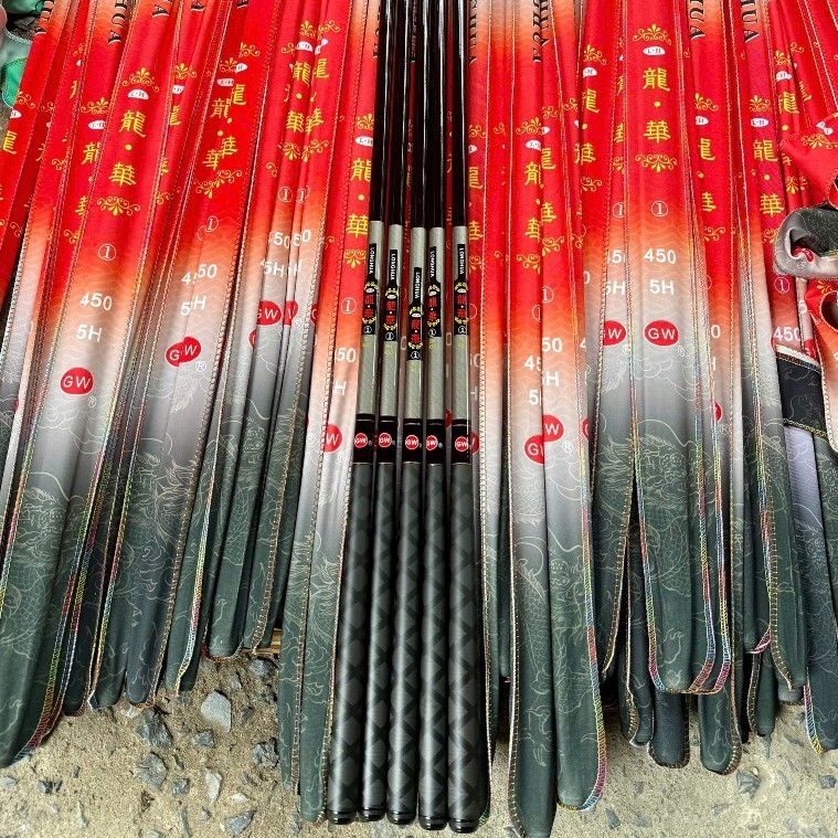 Cần câu cá GW Long Hua 5H  Phân bố Lực 5h-28i  Tặng Kèm Ngọn Phụ.