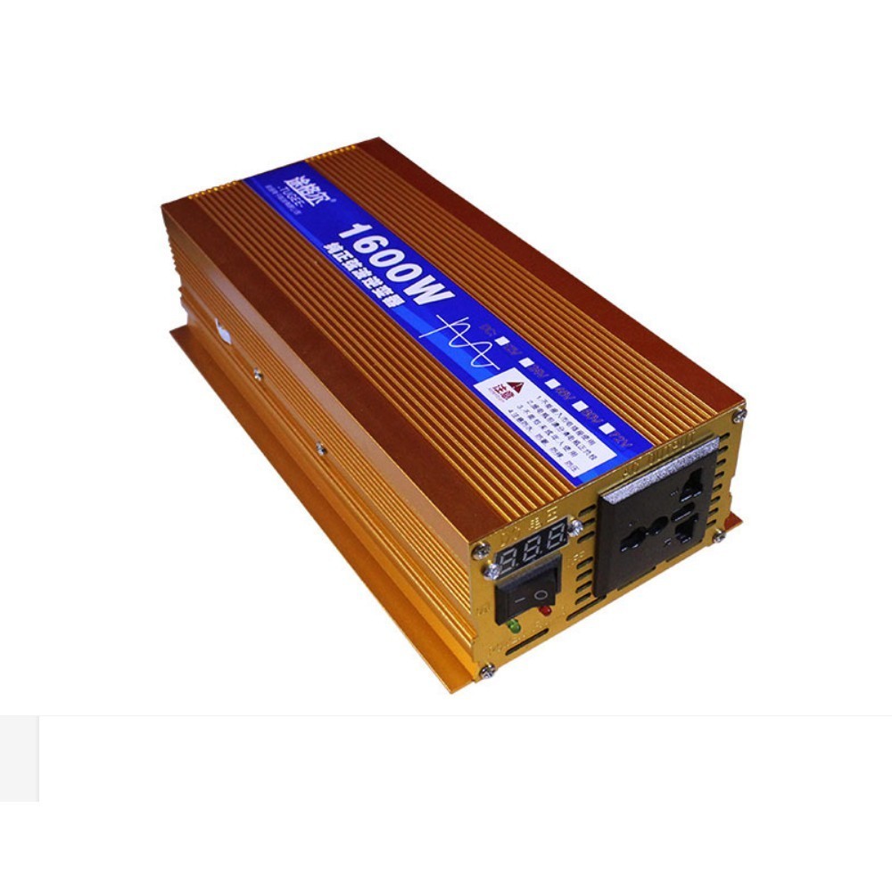Inverter 12V/24V/48V/60V lên 220V sin chuẩn, bộ đổi nguồn từ điện DC 12V/24V/48V/60V lên điện AC 220