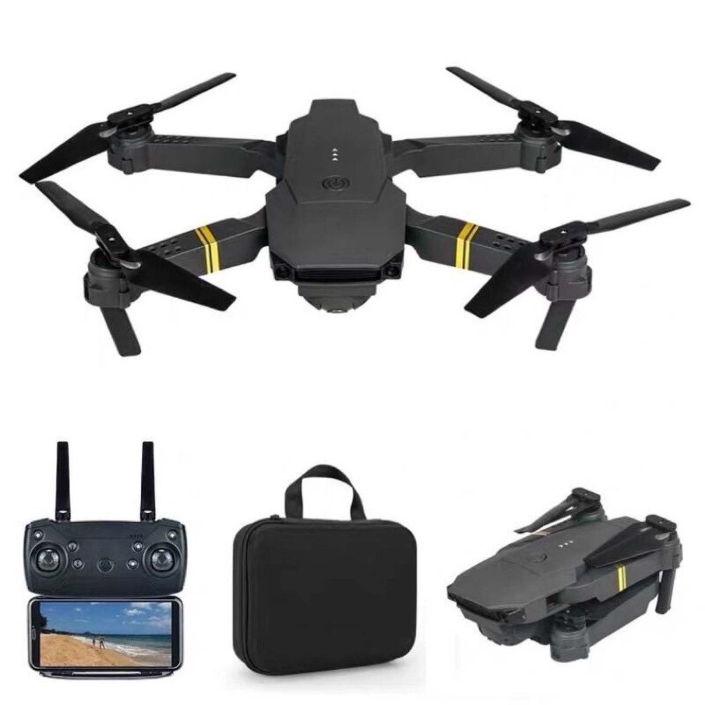 Flycam wifi E58, camera HD 4K, tặng túi đựng