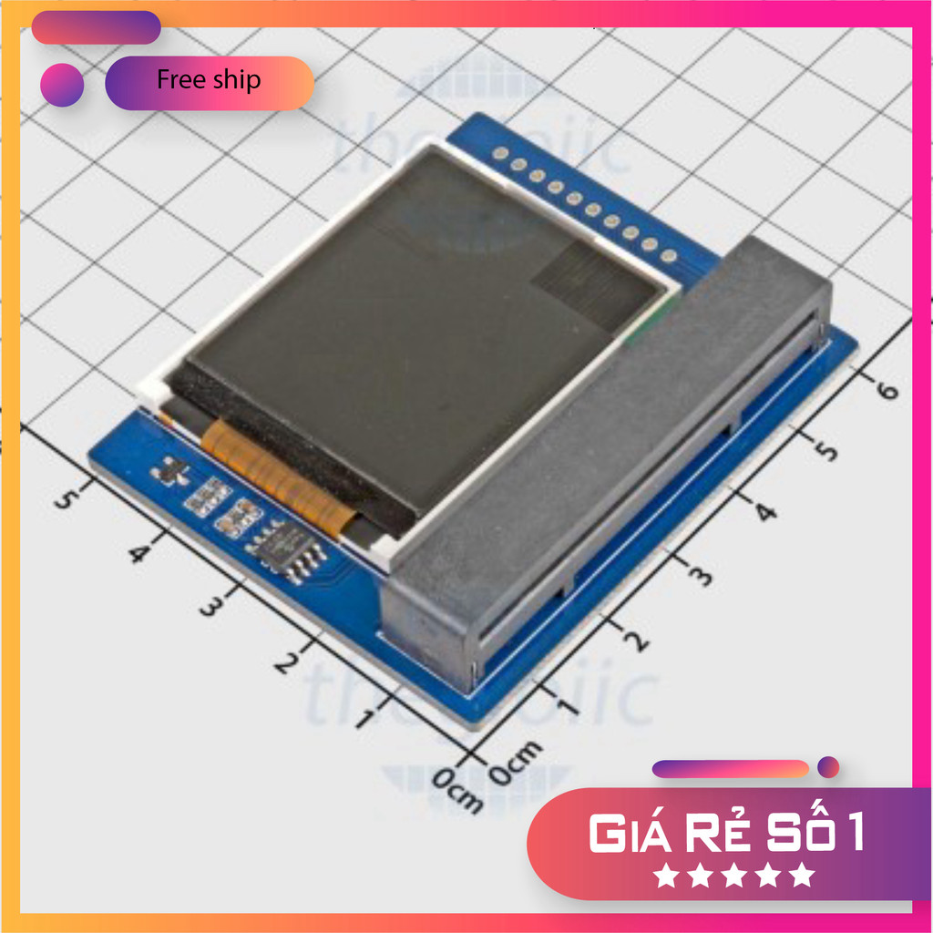LCD 1.8inch 23LC1024 Giao Tiếp SPI Hỗ Trợ Micro Bit, SKU: 14718 Thế Giới Chip