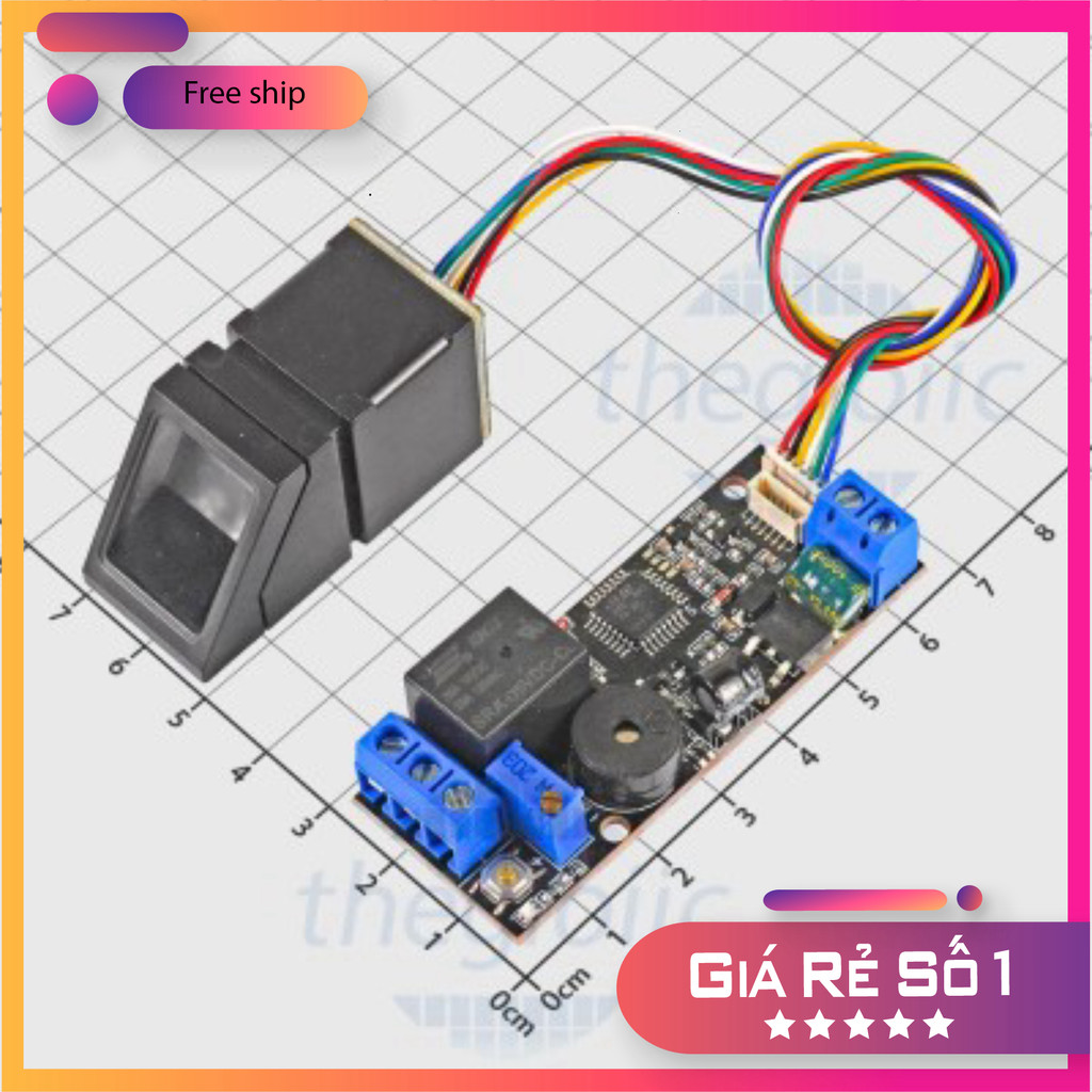 K202 R307 Bộ Giải Mã Cảm Biến Vân Tay Thế Giới Chip