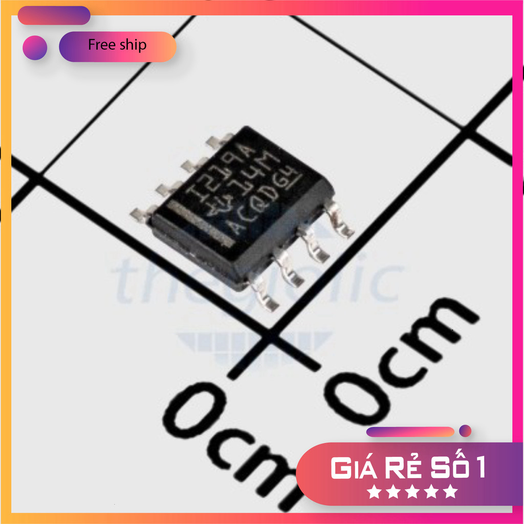 INA219AIDR IC Cảm Biến Dòng Điện 8-SOIC Thế Giới Chip