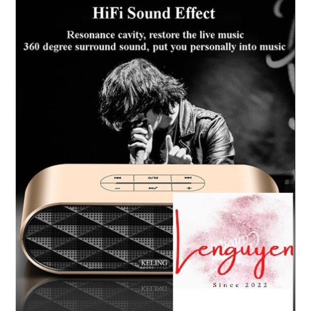 Loa bluetooth Keling F4 Nghe cực hay