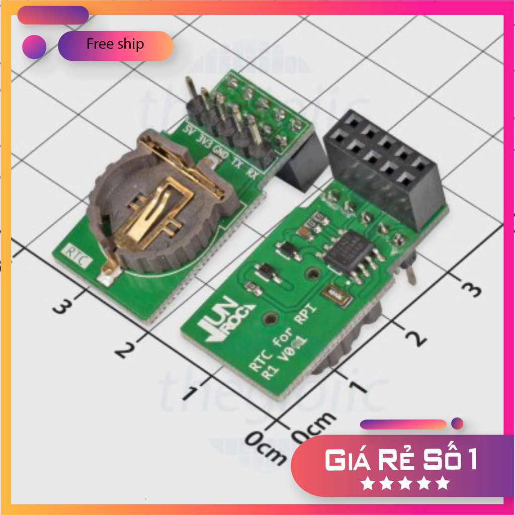 DS1307 Module Thời Gian Thực Cho Raspberry Pi Thế Giới Chip