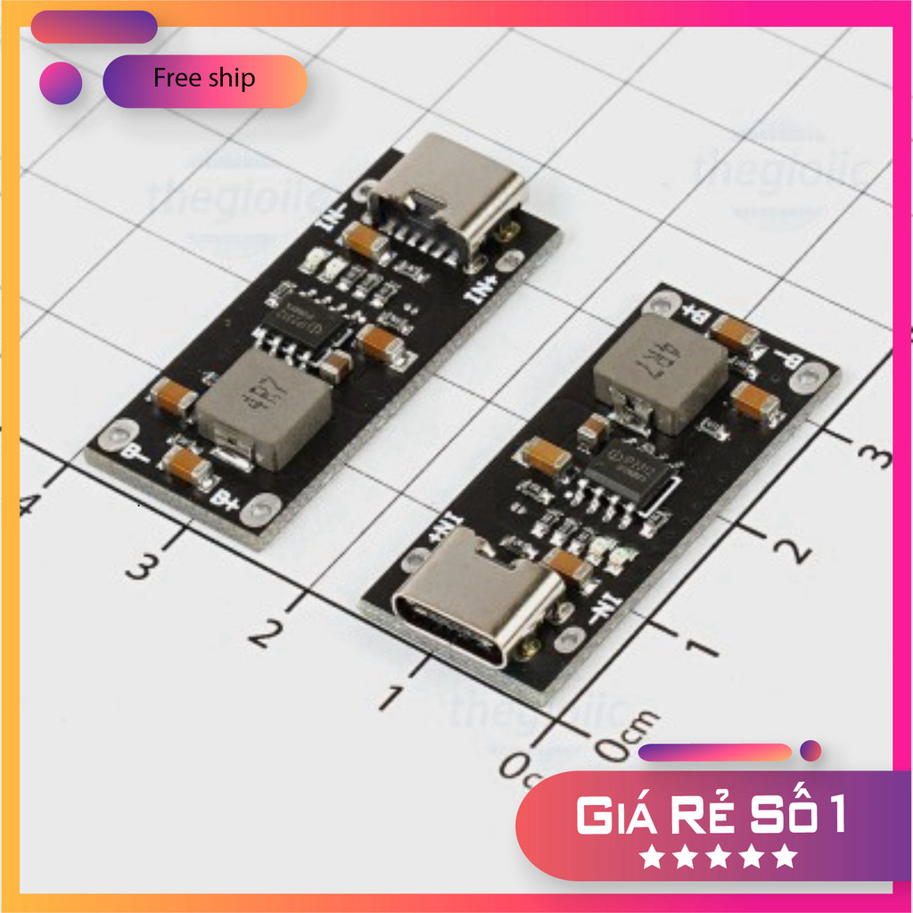 IP2312 Mạch Sạc Pin Lithium 3A USB Type-C Thế Giới Chip