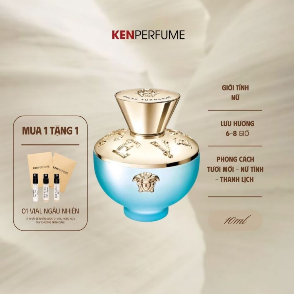 10ML Versace Pour Femme Dylan Turquoise | Nước Hoa Nữ | KenPerfumeVN