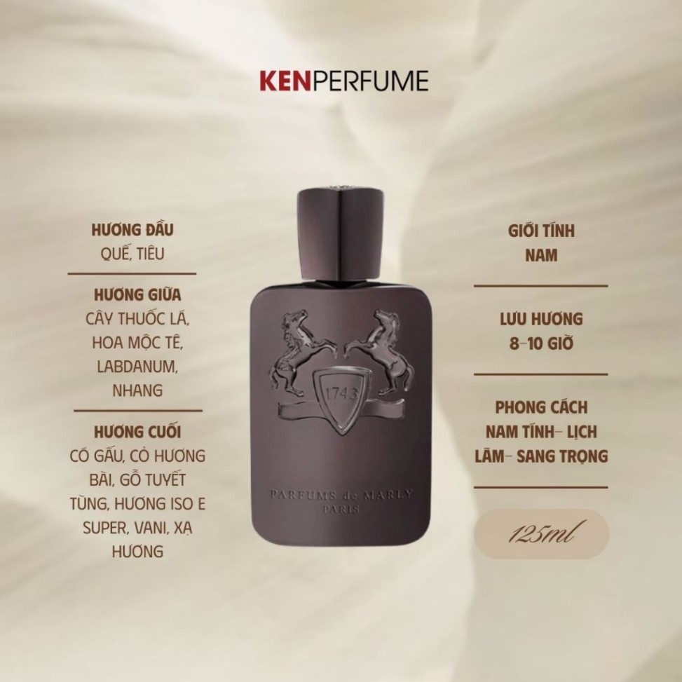 Nước hoa Fullsize 125ML Parfums de Marly Herod | Nước Hoa Nam | KenPerfumeVN