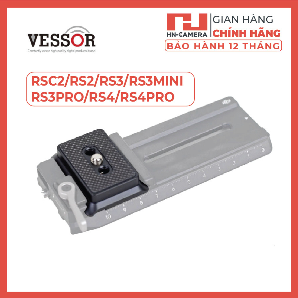 Đế Plate Thay Thế Cho Gimbal DJI RONIN RS3 RS2 RS4
