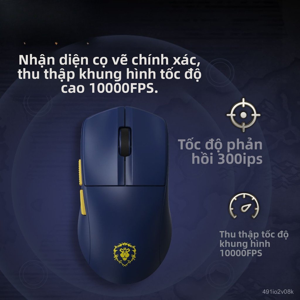 Blizzard/Sản phẩm của Blizzard Games World of Warcraft Horde/Chuột chơi game không dây Bluetooth ba 