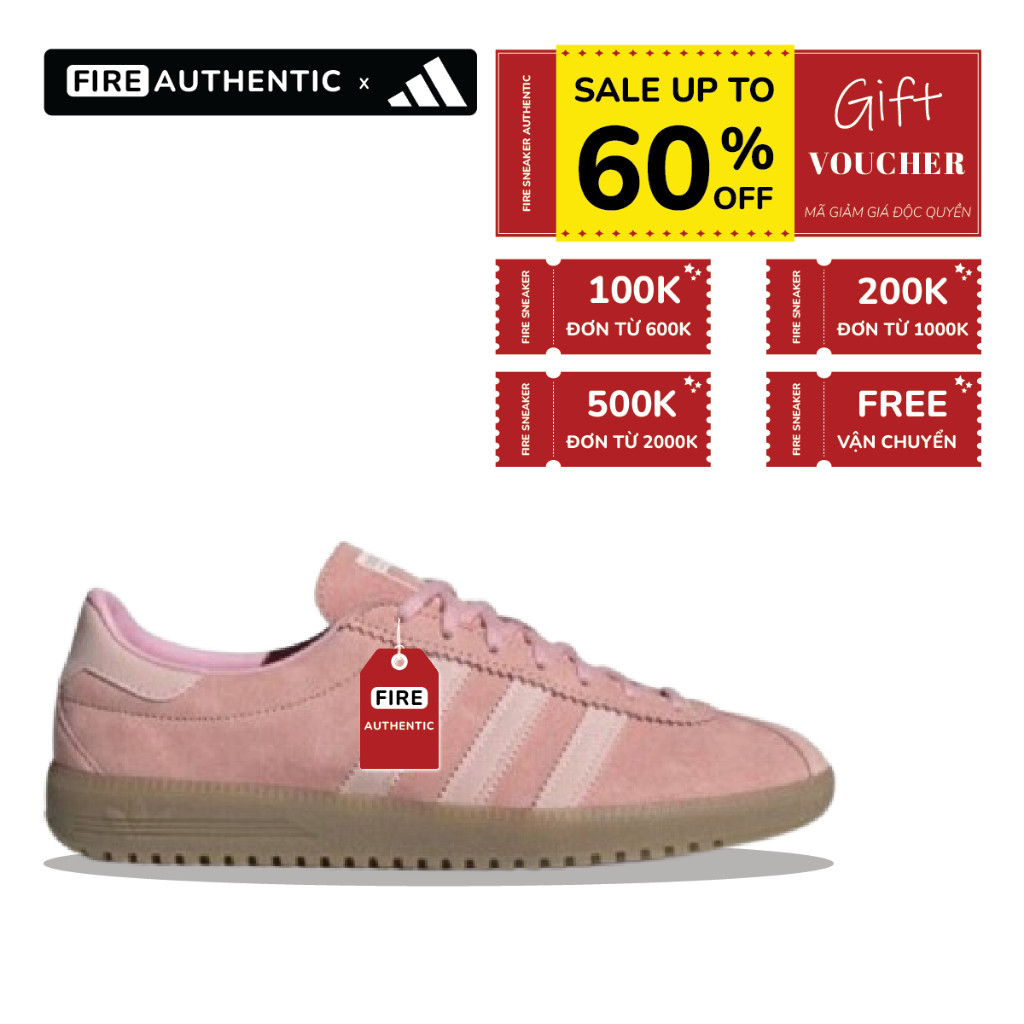 | 100% Chính hãng | Giày Adidas Bermuda 'Glow Pink' GY7386