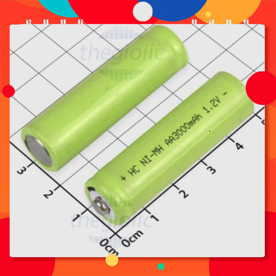 Pin Sạc AA 3000mAh 1.2V TechParts Việt