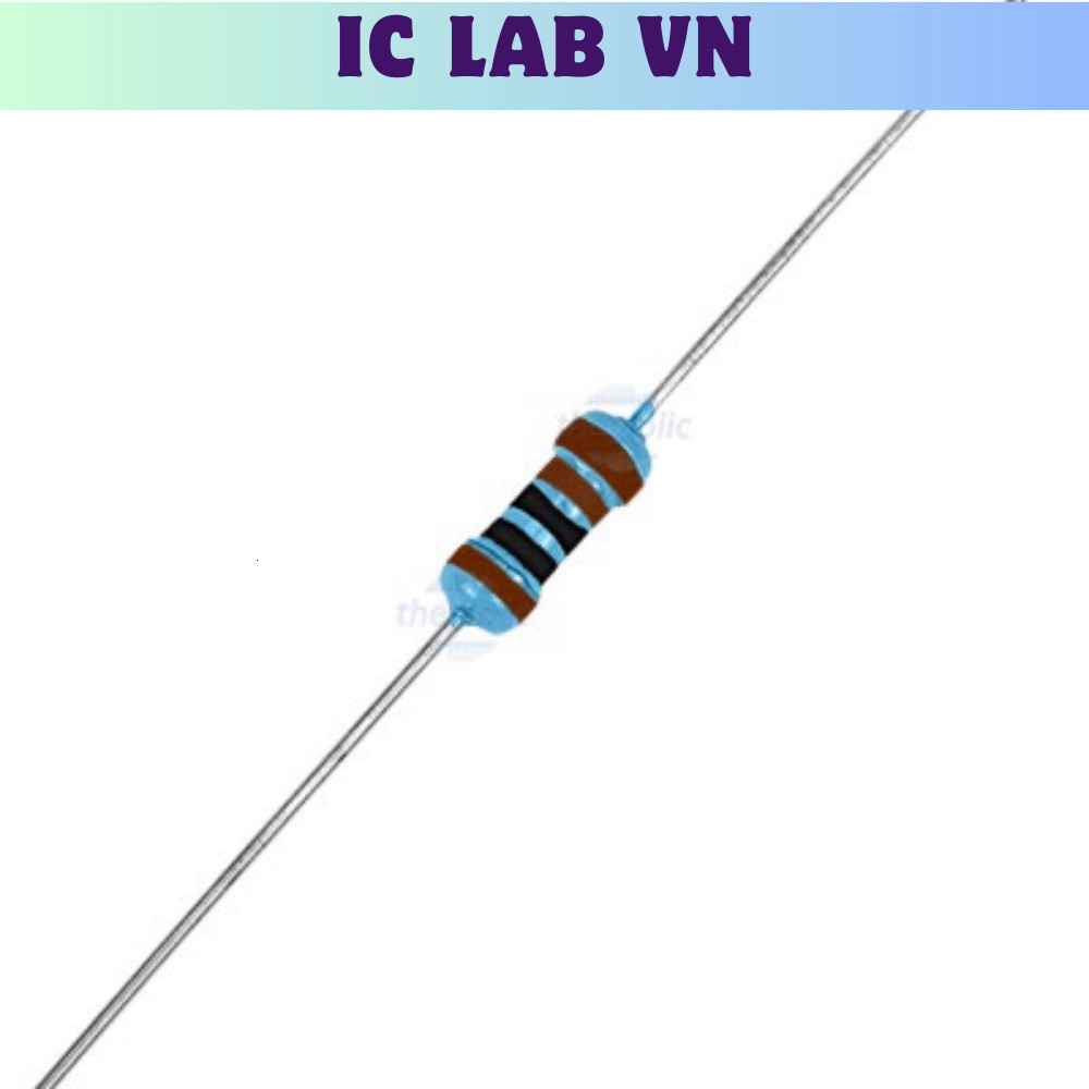 [50 Cái]- Điện Trở 47 Ohm 1W 1% 5 Vòng Màu Ic Lab VN