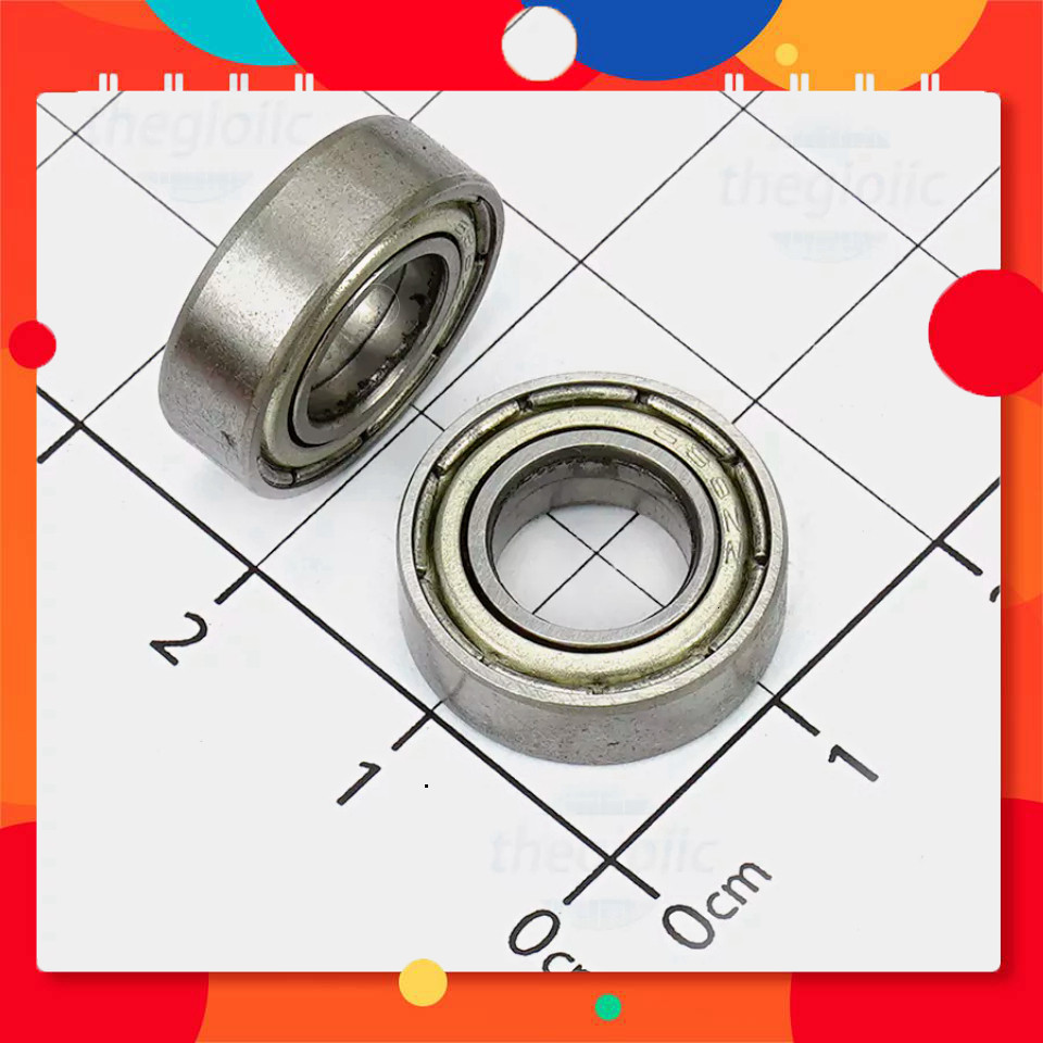 [10 Cái]- 688ZZ Bạc Đạn Vòng Bi Trong 8mm Ngoài 16mm Dày 5mm TechParts Việt
