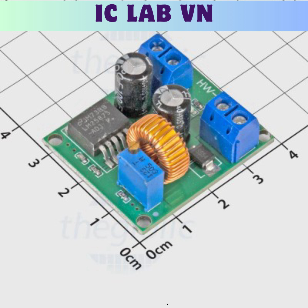 LM2587 HW-637 Mạch Tăng Áp 5A Ic Lab VN