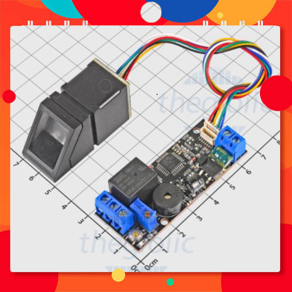 K202 R307 Bộ Giải Mã Cảm Biến Vân Tay TechParts Việt