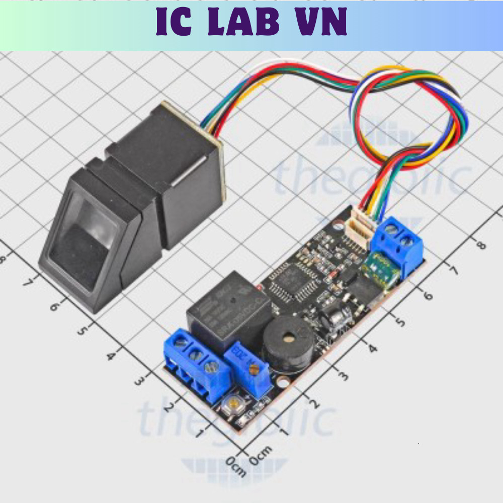 K202 R307 Bộ Giải Mã Cảm Biến Vân Tay Ic Lab VN