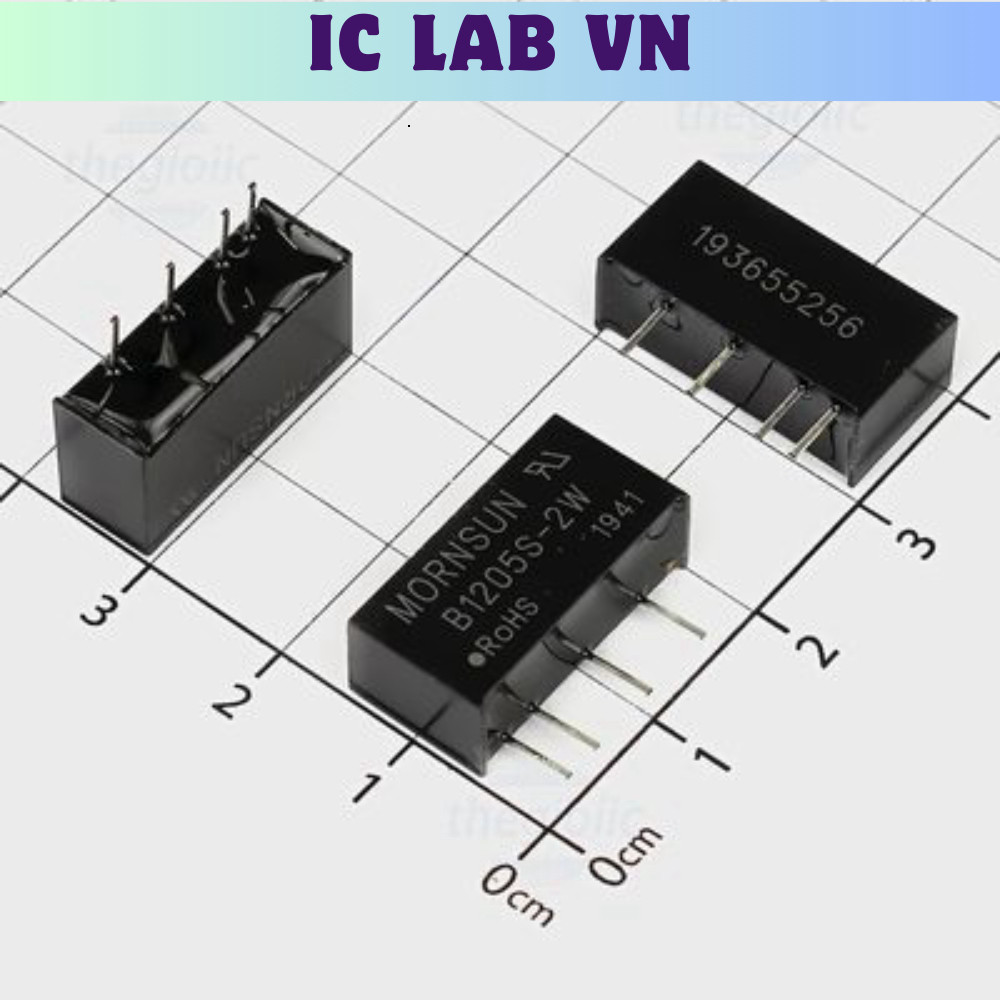 B1205S-2W Chuyển Đổi DC-DC Vào 12V Ra 5V 2W Ic Lab VN