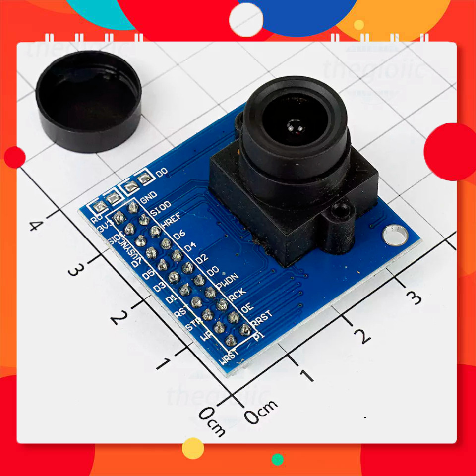 OV7670 Mạch Camera Độ Phân Giải 640x480 Có FIFO AL422 TechParts Việt