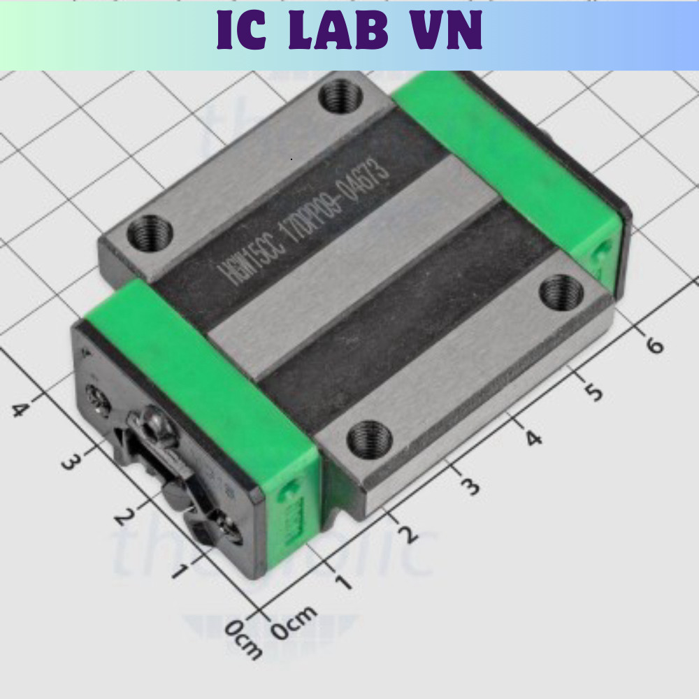 HGW15CC Con Trượt Vuông 15mm Ic Lab VN